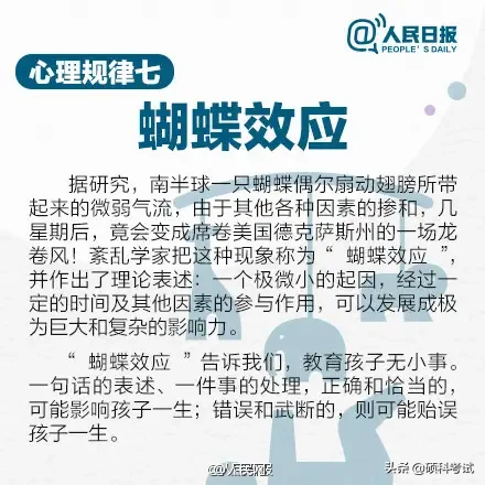 说明: 人民日报发布：把教育做到孩子心坎上，9条心理学规律，家长必备